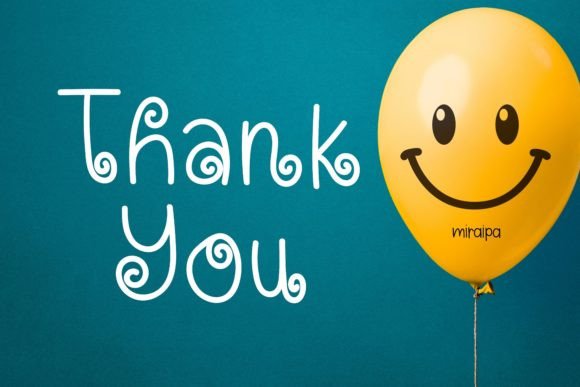 Happy Swirl Font PNG with transparent background - Preview 5
