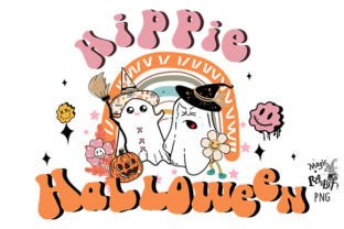 Hippie Halloween Sublimation Graphic by Magic Rabbit · Creative Fabrica