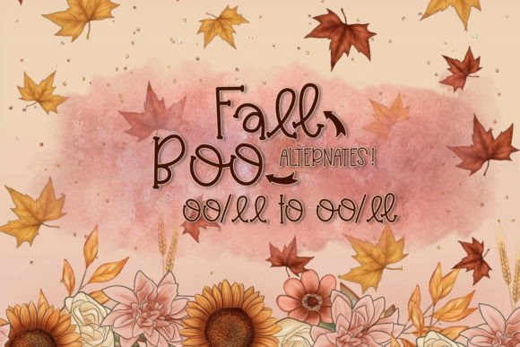 It's Fall Y'all Font - Preview 4