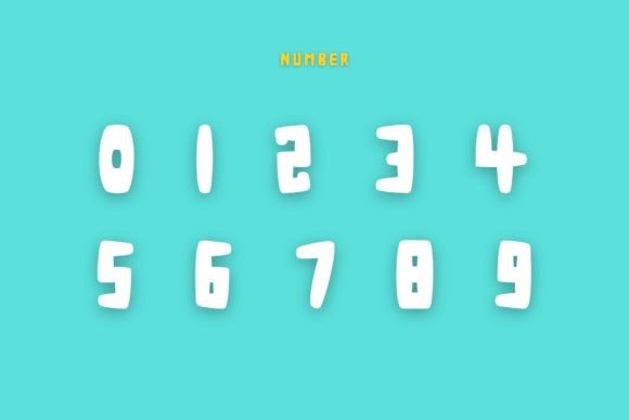 Kakoo Font PNG with transparent background - Preview 3