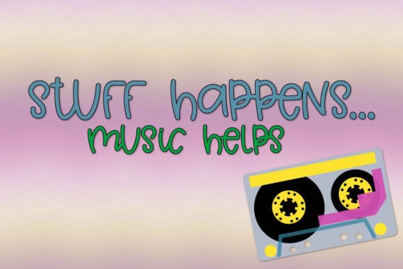Kangaroo Music Font - Preview 2