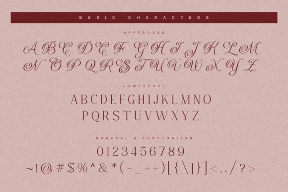 Loviola Font PNG with transparent background - Preview 4