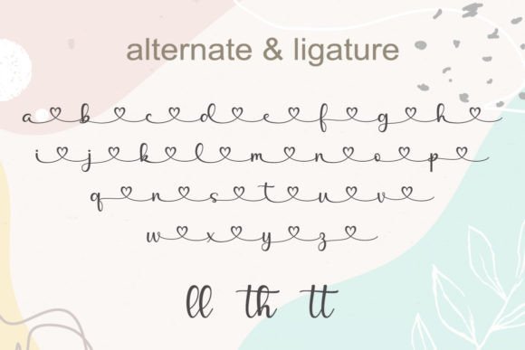 Manda Nanda Font PNG with transparent background - Preview 5