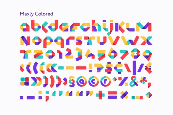 Maxly Font font preview - 1