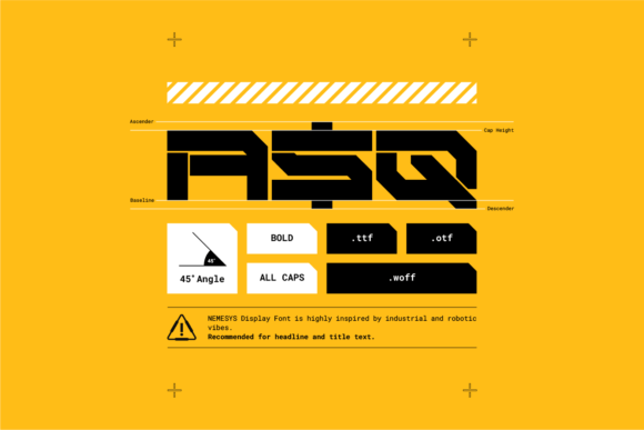 Nemesys Font PNG with transparent background - Preview 1