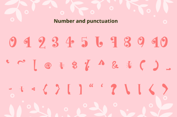 Pink Ladies Font PNG with transparent background - Preview 4