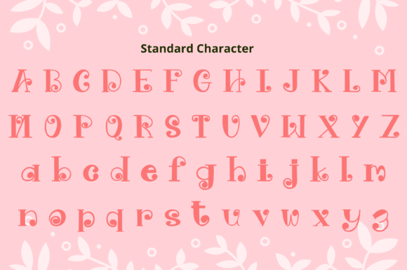 Pink Ladies Font PNG with transparent background - Preview 3