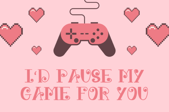 Pink Ladies Font PNG with transparent background - Preview 1