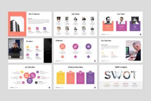 Pitch Deck PowerPoint Template Graphic by CreativeSlides · Creative Fabrica
