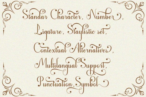 Scarlotta Font PNG with transparent background - Preview 2