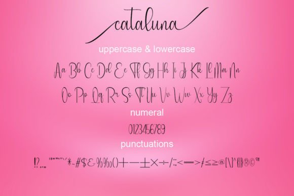 Cataluna Font - Preview 4