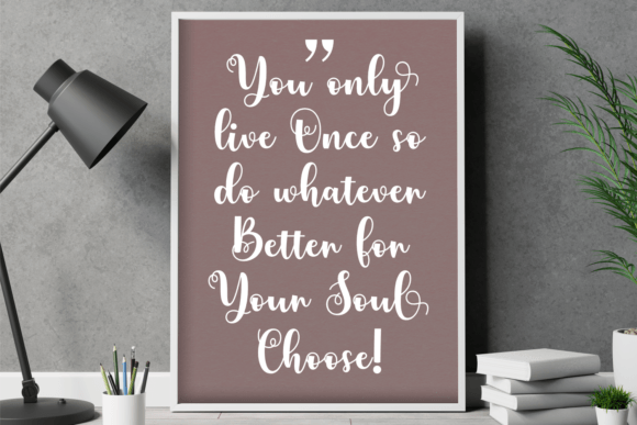 Aesthetic Catchy Font - Preview 3