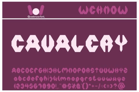 Aircraft Font - Preview 4