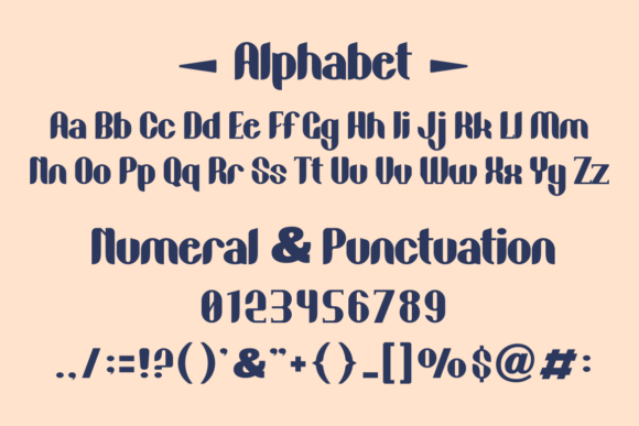 Alfatica Font - Preview 1