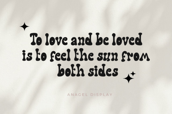Anagel Font - Preview 1