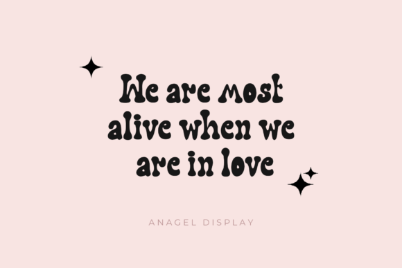 Anagel Font - Preview 3