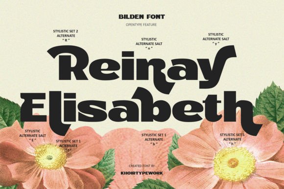 Bilden Font - Preview 3