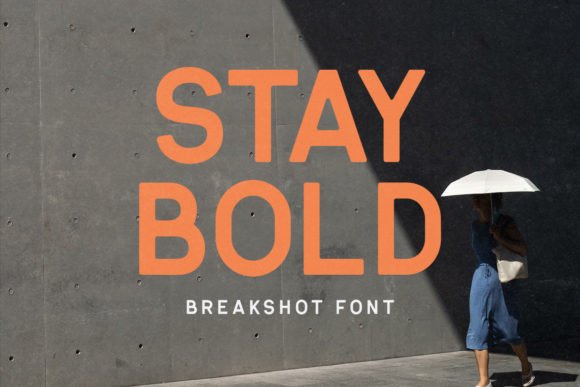 Break Shot Font - Preview 2
