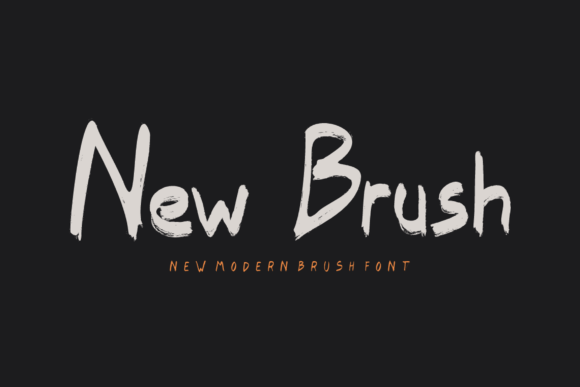 Brush Elementary Font - Preview 1