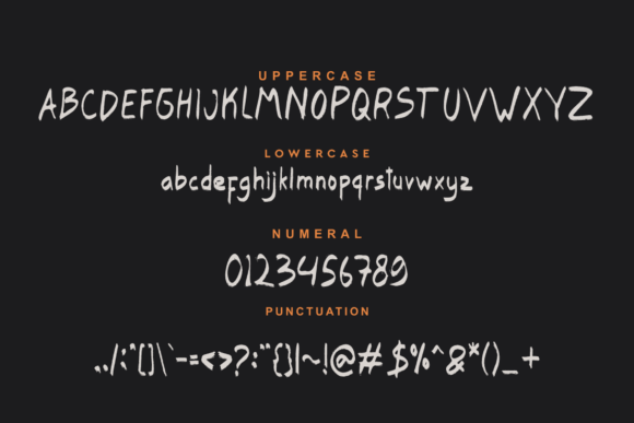 Brush Elementary Font - Preview 2