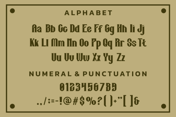 Deanic Rush Font - Preview 1