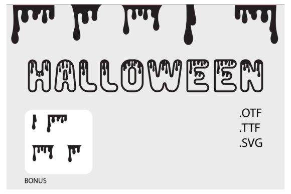 Drip Font - Preview 2