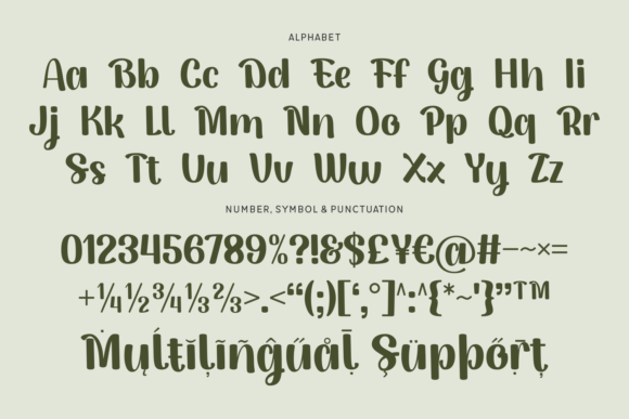 Enharty Gracella Font - Preview 5