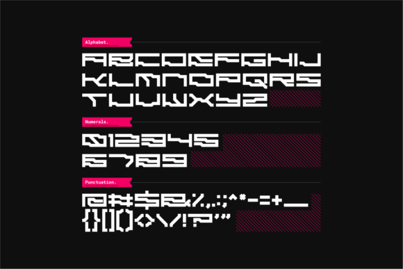 Exobyte Font - Preview 1