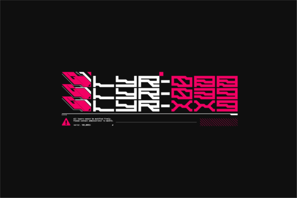 Exobyte Font - Preview 3
