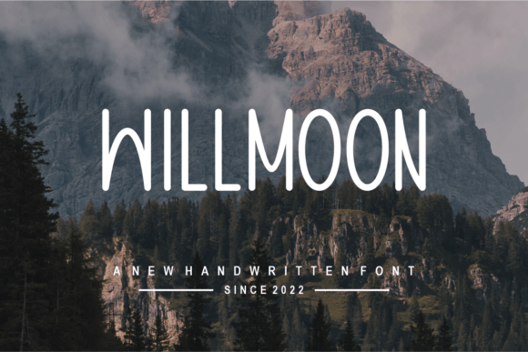 Gussblom Font PNG with transparent background - Preview 1