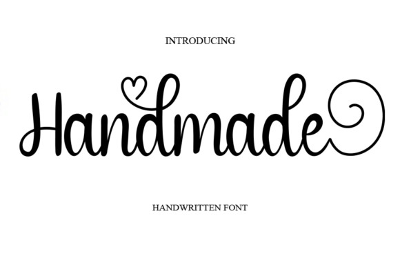 Handmade salma studio handwritten font preview