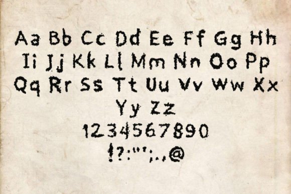 Impressto Font PNG with transparent background - Preview 3
