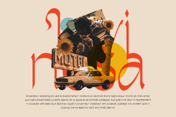 Irvinesa Font PNG with transparent background - Preview 1