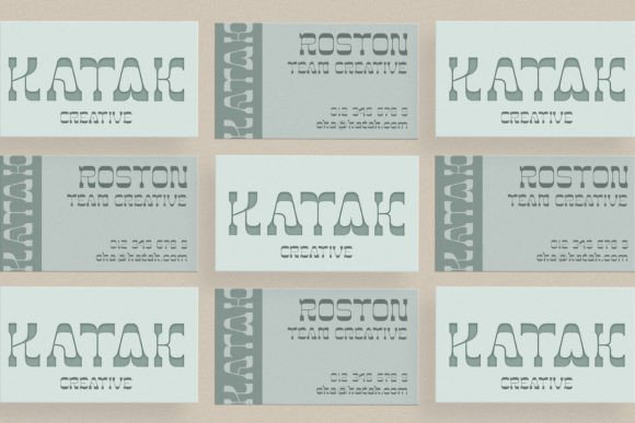 Kavinas Font PNG with transparent background - Preview 3