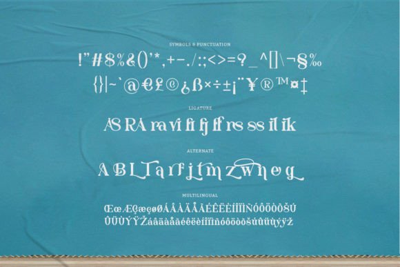 Maugeneve Font PNG with transparent background - Preview 2