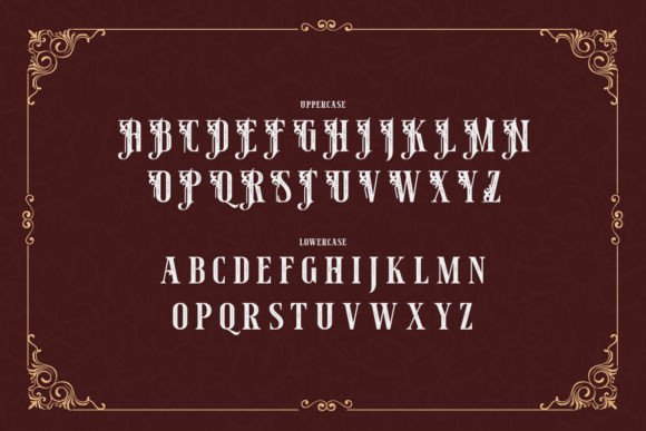 Mervyn Lewis Font PNG with transparent background - Preview 1
