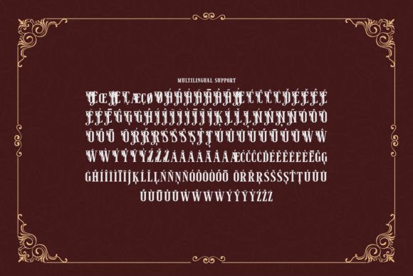 Mervyn Lewis Font PNG with transparent background - Preview 3