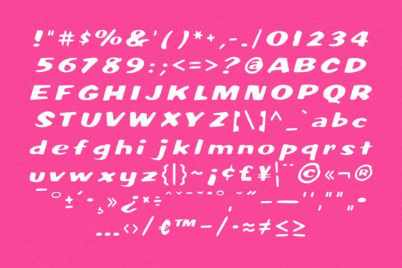 Miami Font PNG with transparent background - Preview 1