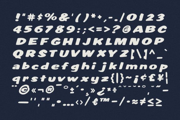 Miami Font PNG with transparent background - Preview 2