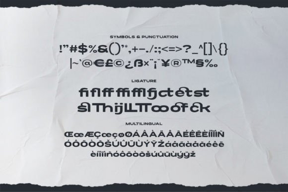 Mudclaw Font PNG with transparent background - Preview 2