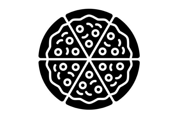 Pizza Glyph Icon
