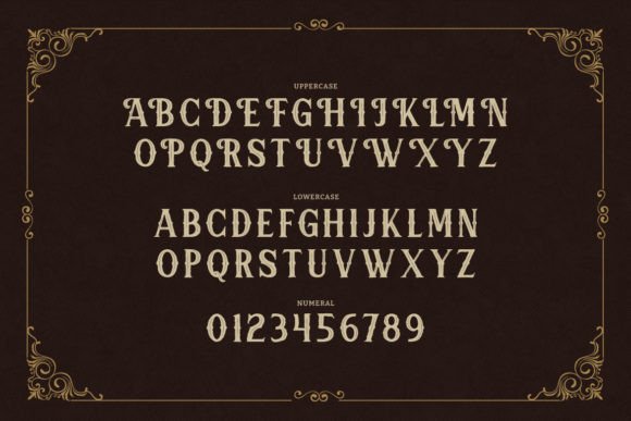 Prince of Village Font PNG with transparent background - Preview 1