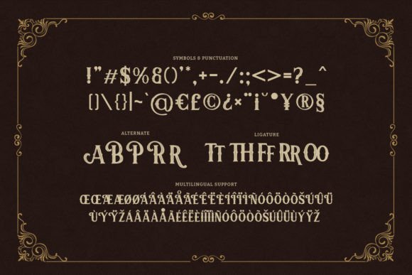 Prince of Village Font PNG with transparent background - Preview 2