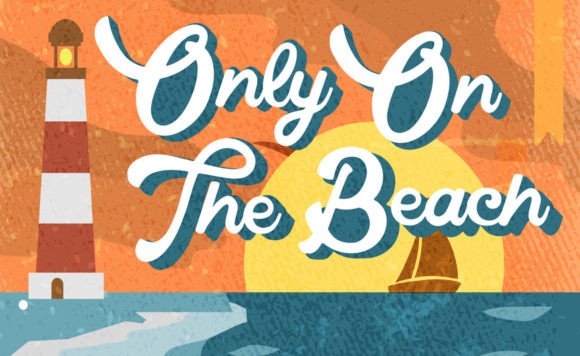 Radial Vintage Font PNG with transparent background - Preview 4