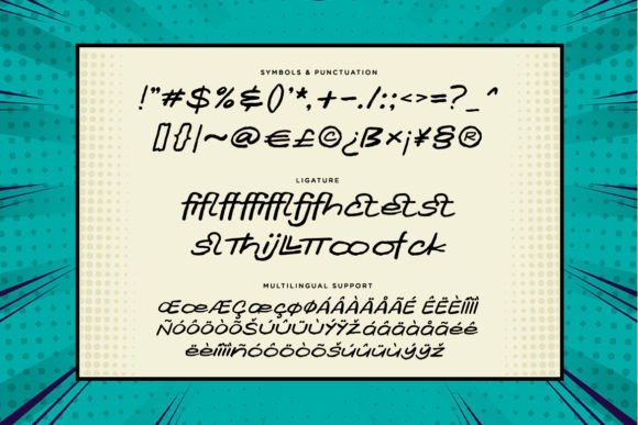 Raymore Font PNG with transparent background - Preview 2