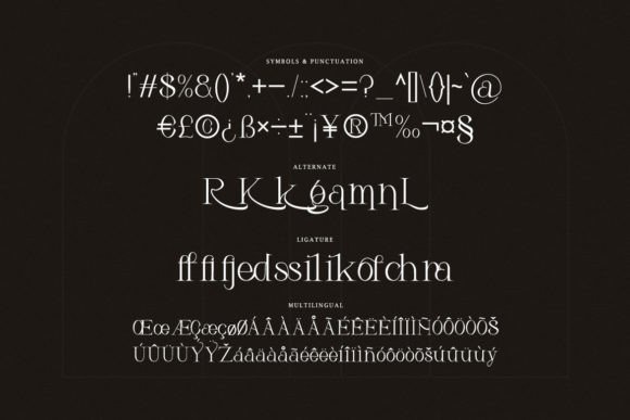 Redellian Font PNG with transparent background - Preview 2