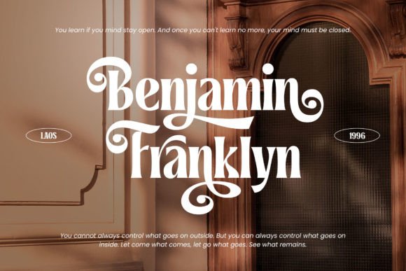 Rosiana Font PNG with transparent background - Preview 1
