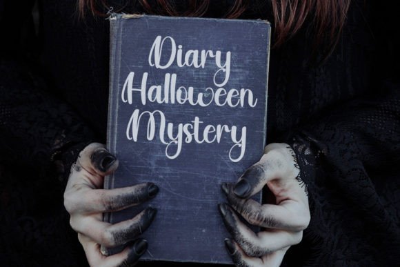 Simple Witch Font PNG with transparent background - Preview 3