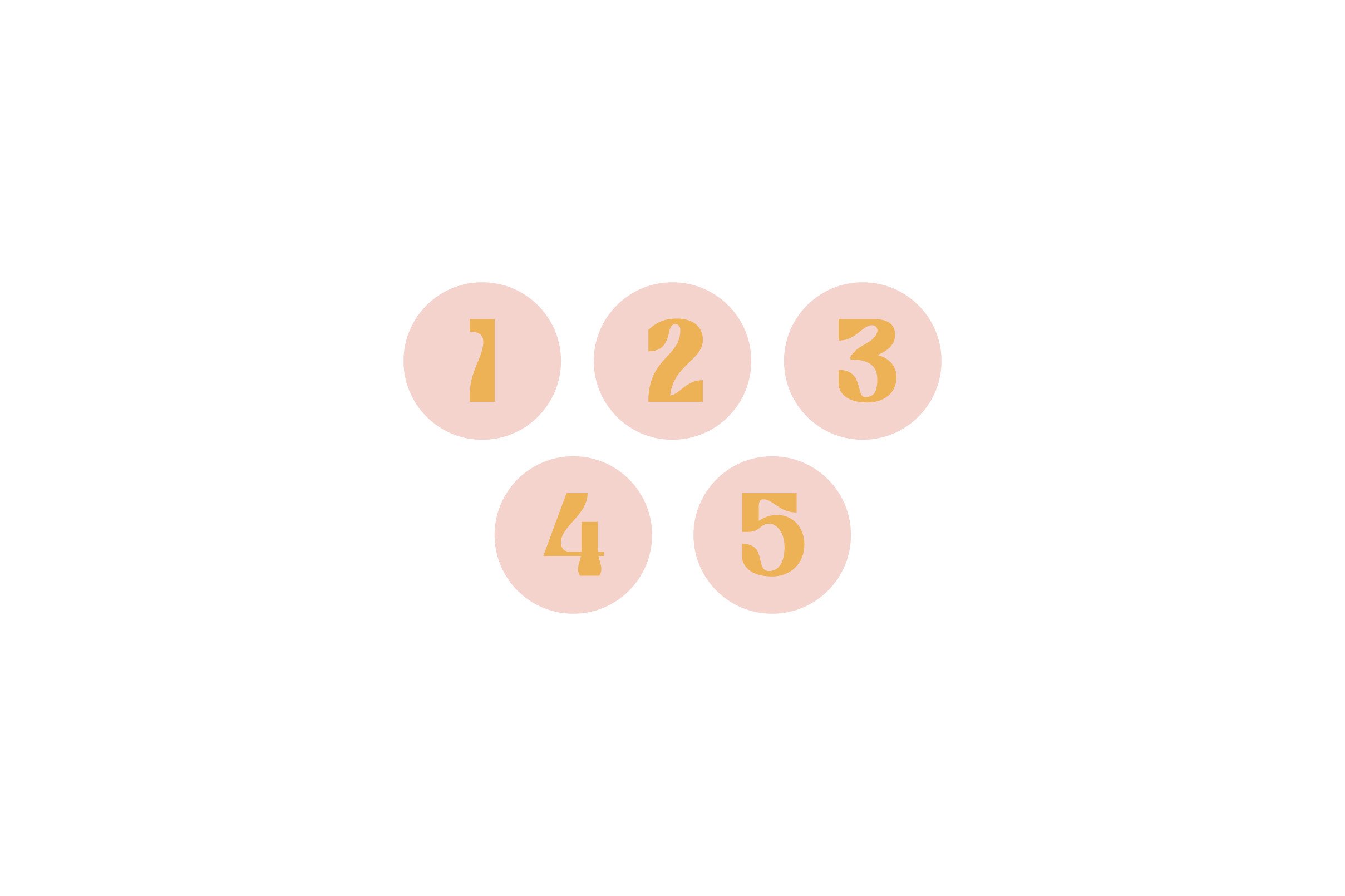 Numbers 1 - 5 SVG Cut file by Creative Fabrica Crafts · Creative 