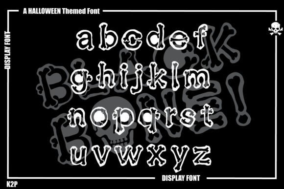 Black Bone! Font - Preview 3